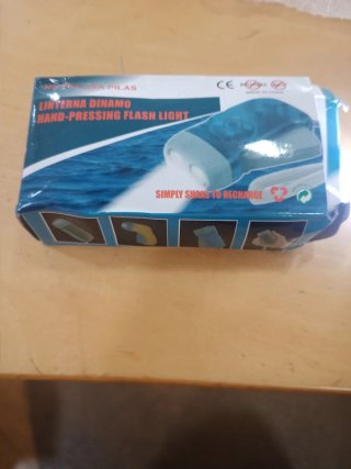 Linterna Dinamo Recargable
