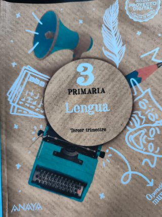 Libro de texto de 3 ° de primaria de Lengua Anaya