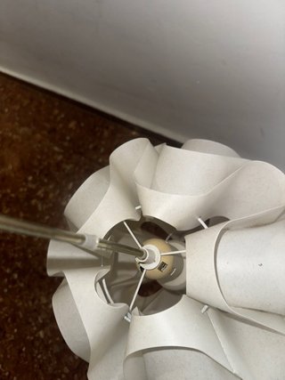 Lámpara colgante blanca