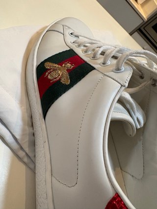 Zapatillas Gucci Blancas Abeja
