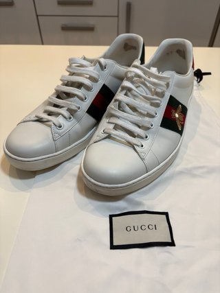 Zapatillas Gucci Blancas Abeja