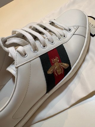 Zapatillas Gucci Blancas Abeja