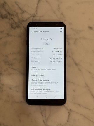 Samsung Galaxy J6 Plus