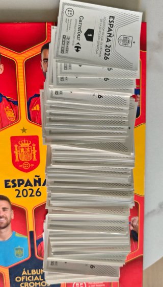 Cromos Selección Española Panini