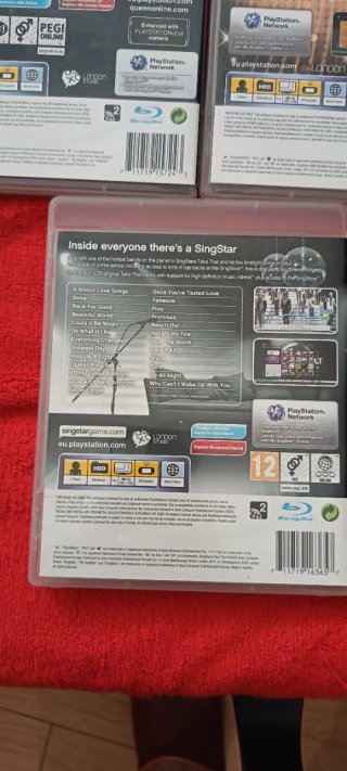 Pack SingStar PS3: Queen, ABBA, Take That