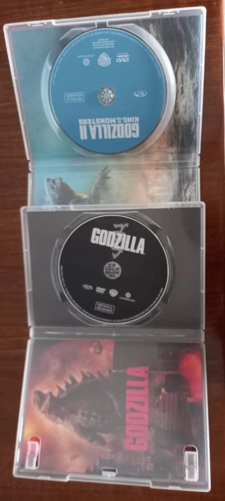 DVD Godzilla e Godzilla II