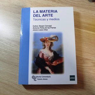 La materia del arte, UNED. Como nuevo.