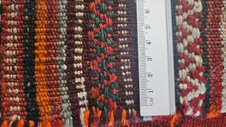 Tappeto grande Kilim Soumak pura lana fatto a mano