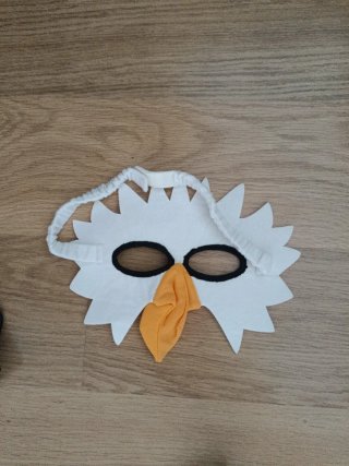 Máscara de águila infantil