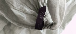 Top Zara verde con lazada