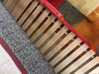 Cama nido infantil de madera y colchón