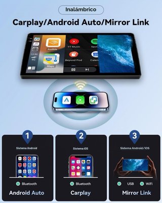 NUEVO! (160€) Radio Coche Android 15 4+128GB BMW 3