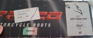 Botas de Moto Negras Falco