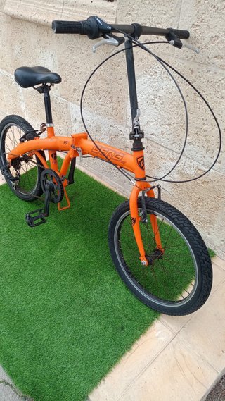 Bicicleta Plegable Berg Easy 10 Naranja