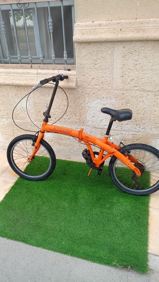 Bicicleta Plegable Berg Easy 10 Naranja