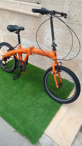 Bicicleta Plegable Berg Easy 10 Naranja