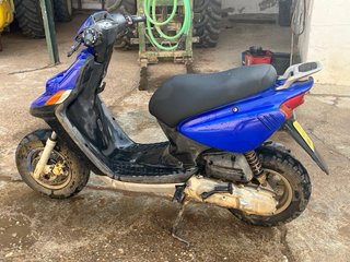 Moto Scooter Azul