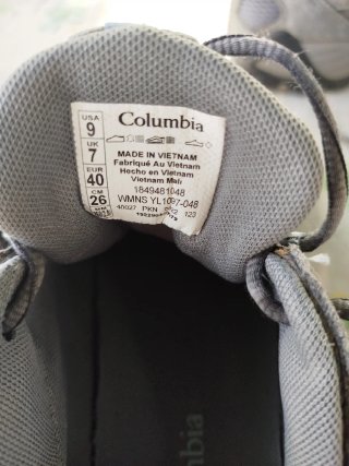 Zapatillas montaña Columbia mujer Talla 40