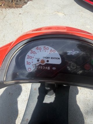 Piaggio Zip Fast Rider 49cc Roja