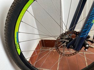 Bicicleta Montaña Rockrider Amarillo ST250