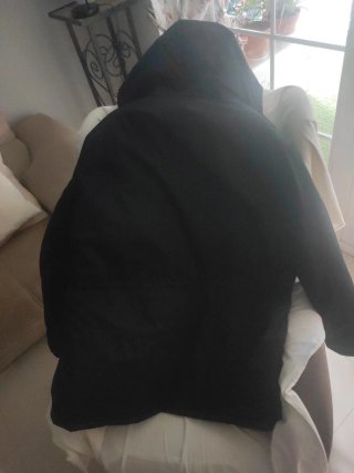 Abrigo Parka Hombre Celio Negro Talla L