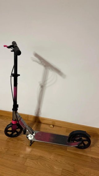 Patinete Oxelo Mid 9 Rosa plegable