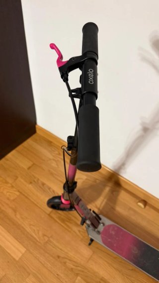 Patinete Oxelo Mid 9 Rosa plegable