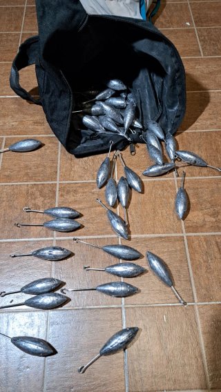 Plomos de pesca