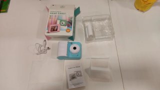 Cámara de fotos infantil con impresora