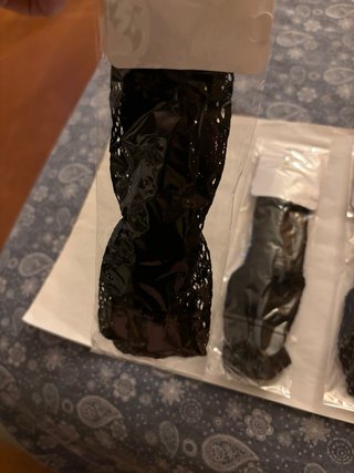 3 FASCE NUOVE PER CAPELLI IN PIZZO NERO STELLAZETA