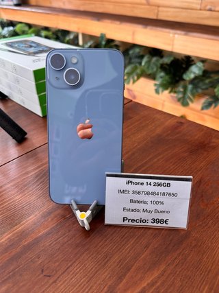 iPhone 14 256GB Blu (ESIM)
