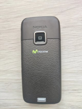 Móvil Nokia E65 Plata y Marrón