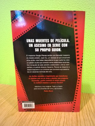 Novela negra Fuera de plano-Jesús Boluda del Toro