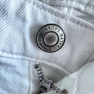 Ralph Lauren Jeans Pitillo Blancos Talla 38
