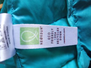 Chaqueta Ternua Plumas Mujer azul/Roja