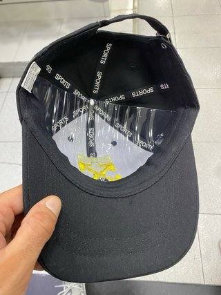 Cappello Off-White regolabile nero giallo