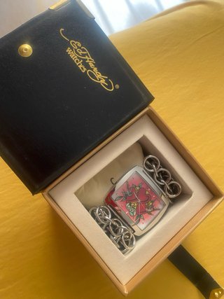 Reloj Ed Hardy Corazón y Rosas