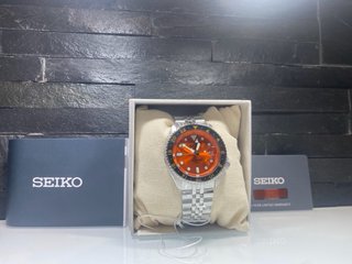 Seiko 5 Sports GMT Naranja