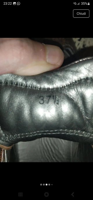 Hogan Scarpe Donna 37.5/38 Pelle Marrone