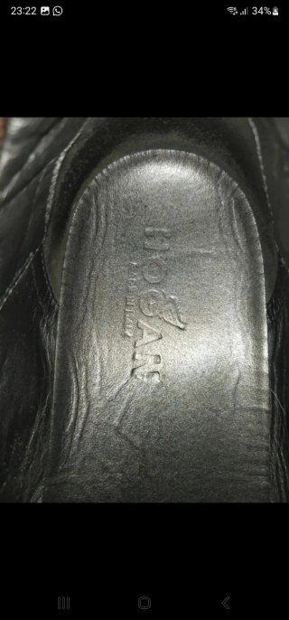 Hogan Scarpe Donna 37.5/38 Pelle Marrone