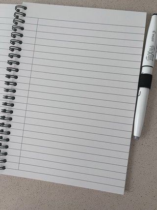 Libreta Papel Piedra y Bolígrafo Pilot - NUEVA