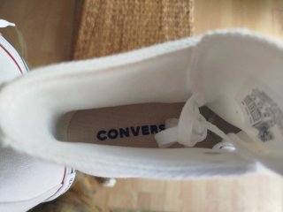 Converse Talla 38 Blancas