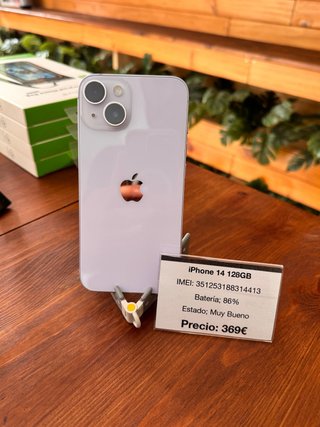 iPhone 14 128GB Viola (ESIM)