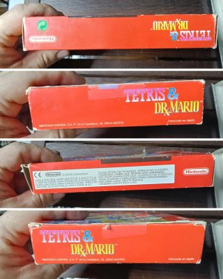 Tetris & Dr Mario SNES PAL Nintendo Classics