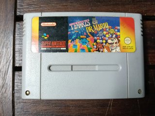 Tetris & Dr Mario SNES PAL Nintendo Classics
