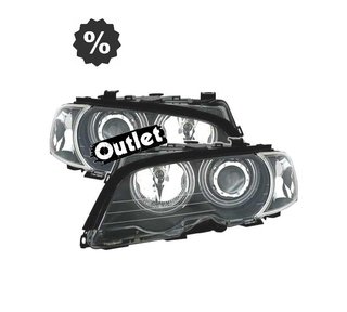 ED FAROS BMW E46 COUPE 99-03 OJOS ANGEL CCFL INTERMITENTES F