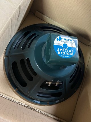 Altavoz Jensen P12R Alnico 8Ohm más cubierta imán