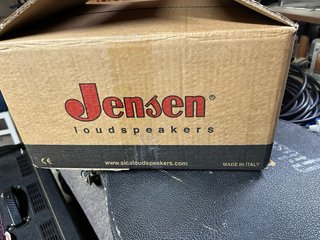 Altavoz Jensen P12R Alnico 8Ohm más cubierta imán