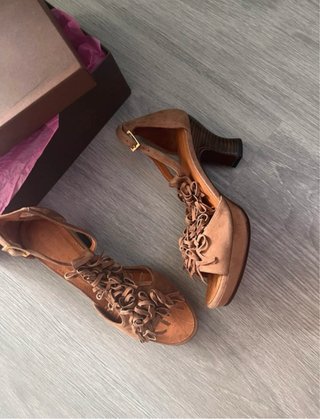 Sandalias Chie Mihara Piel Beige