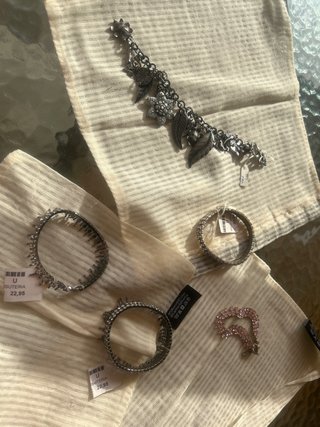 Pack 5 Pulseras Bisutería.